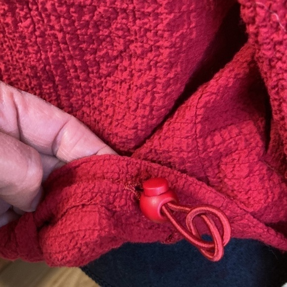 ORVIS VINTAGE 1990s Crinkle
Waffle Crepe Zip Up Jacket Sz S - Picture 4 of 10